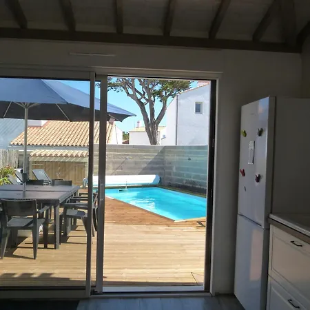 Maison Neuve Avec Piscine Privative A Noirmoutier - 10 Personnes - Fr-1-823-28 *