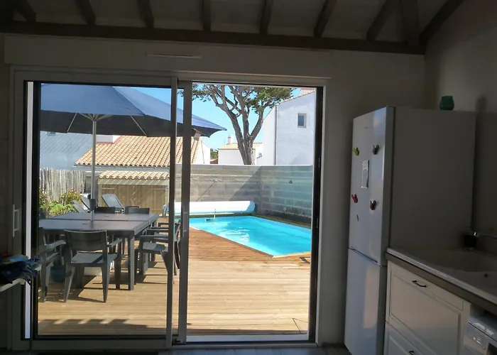 Maison Neuve Avec Piscine Privative A Noirmoutier - 10 Personnes - Fr-1-823-28 *