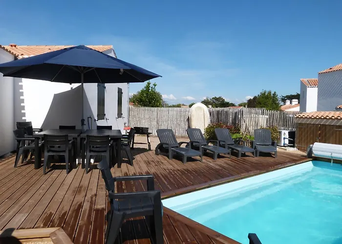 Maison Neuve Avec Piscine Privative A Noirmoutier - 10 Personnes - Fr-1-823-28 度假居 L'Epine (Vendee)